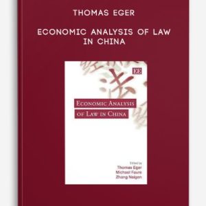 Thomas Eger – Economic Analysis of Law in China