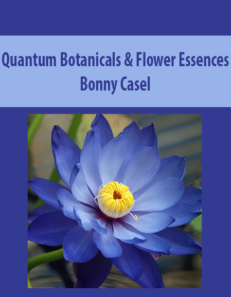 Quantum Botanicals & Flower Essences By Bonny Casel