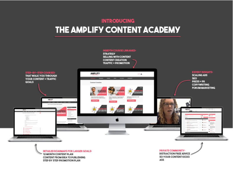 The Amplify Content Academy By AmpMyContent 