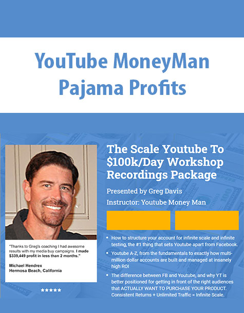 YouTube MoneyMan By Pajama Profits