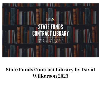 State Funds Contract Library by David Wilkerson 2023