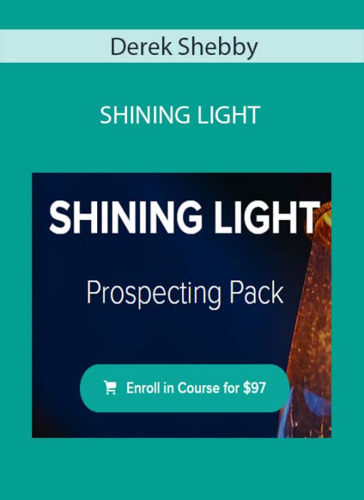 Derek Shebby – SHINING LIGHT Derek Shebby – SHINING LIGHT